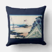 本願寺富士山木版画の日本の絶景 クッション (裏面)
