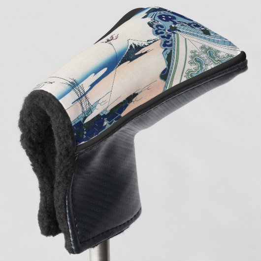 本願寺富士山木版画の日本の絶景 ゴルフヘッドカバー (3/4 正面)