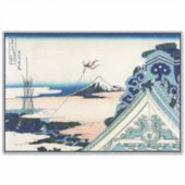 本願寺富士山木版画の日本の絶景 シール (正面)