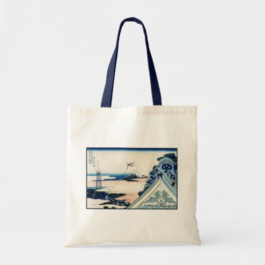 本願寺富士山木版画の日本の絶景 トートバッグ (正面)