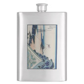 本願寺富士山木版画の日本の絶景 フラスク (正面)