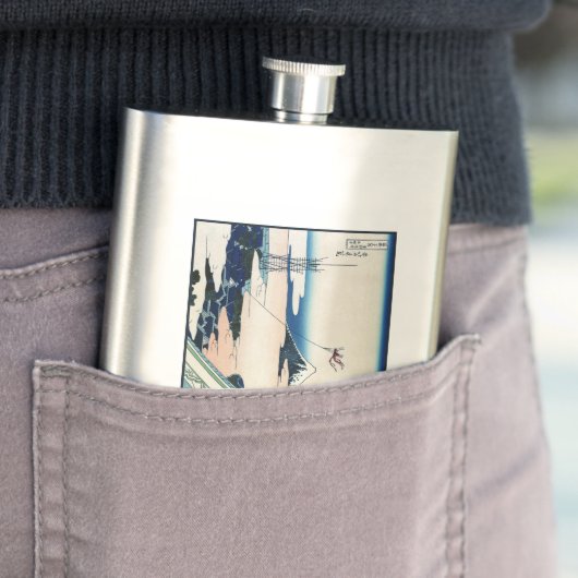 本願寺富士山木版画の日本の絶景 フラスク (インサイチュ)