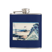 本願寺富士山木版画の日本の絶景 フラスク (正面)