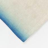 本願寺富士山木版画の日本の絶景 フリースブランケット (角)