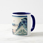 本願寺富士山木版画の日本の絶景 マグカップ (正面右)