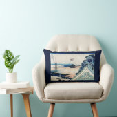 本願寺富士山木版画の日本の絶景 ランバークッション (椅子)