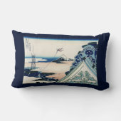 本願寺富士山木版画の日本の絶景 ランバークッション (裏面)