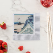 本願寺富士山木版画の日本の絶景 縁ありカクテルナプキン (インサイチュ)