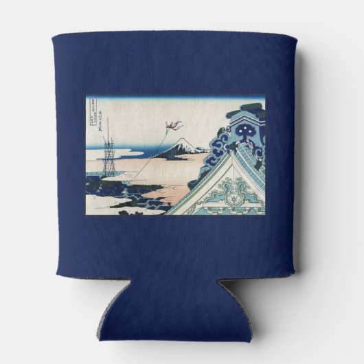 本願寺富士山木版画の日本の絶景 缶クーラー (裏面)