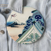 本願寺富士山木版画の日本の絶景 缶バッジ (インサイチュ)