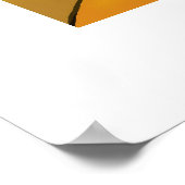 本飛んでいる凧 ポスター (角)