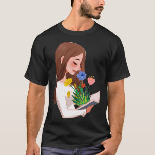 本84から生える花 Tシャツ