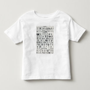 本9からのイラストレーション トドラーTシャツ