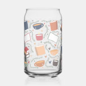 本、ろうそく、紅茶 ガラス缶 (正面)