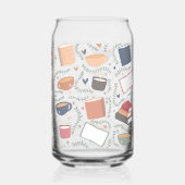 本、ろうそく、紅茶 ガラス缶 (裏面)