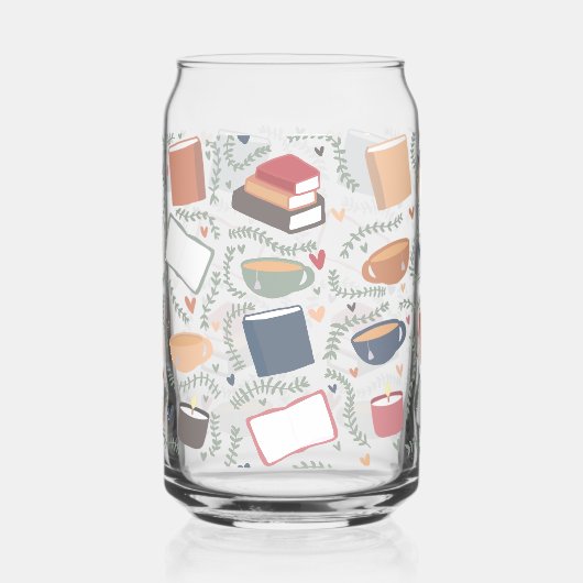 本、ろうそく、紅茶 ガラス缶 (左)