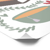 本、ろうそく、紅茶 ポスター (コーナー)