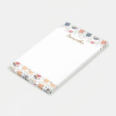 本、ろうそく、紅茶 ポストイット (アングル)