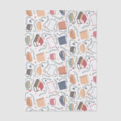 本、ろうそく、紅茶 薄葉紙 (正面)