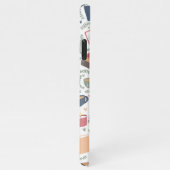 本、ろうそく、紅茶 iPhoneケース (右側)