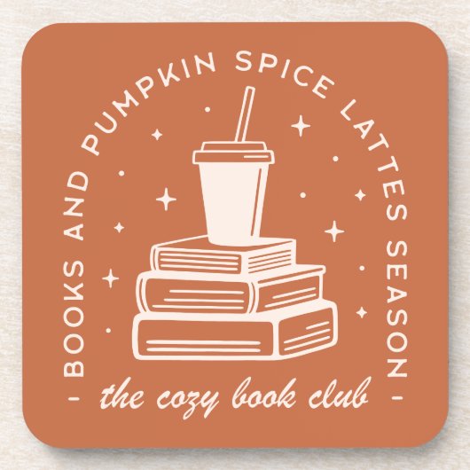 本&カボチャのスパイスシーズン コースター (正面)
