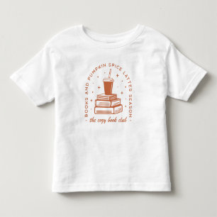 本&カボチャのスパイスシーズン トドラーTシャツ