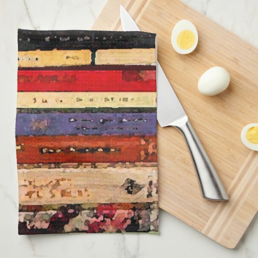 本 キッチンタオル (四つ折り)