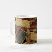 本 コーヒーマグカップ (正面左)