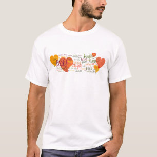 本(ハート)のコレクション Tシャツ