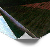 本、パイプ、グラス、Juan Gris、ヴィンテージ・キュービズム ポスター (角)