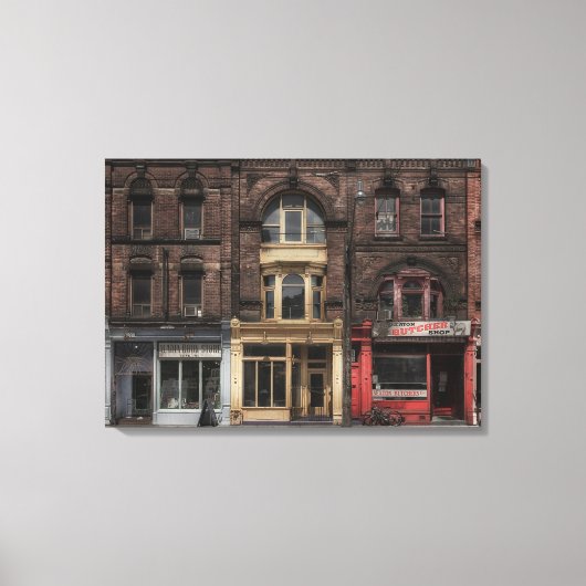 本・ビストロ・肉屋5色版 キャンバスプリント (正面)