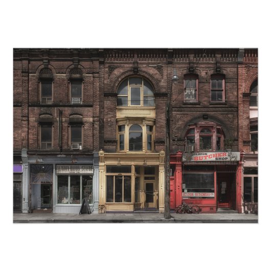 本・ビストロ・肉屋5色版 フォトプリント            (正面)