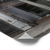 本・ビストロ・肉屋5色版 ポスター (角)