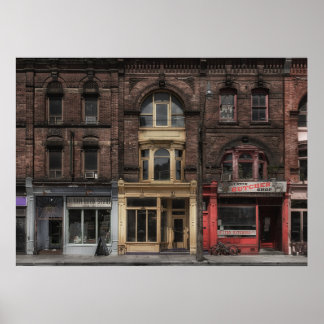 本・ビストロ・肉屋5色版 ポスター