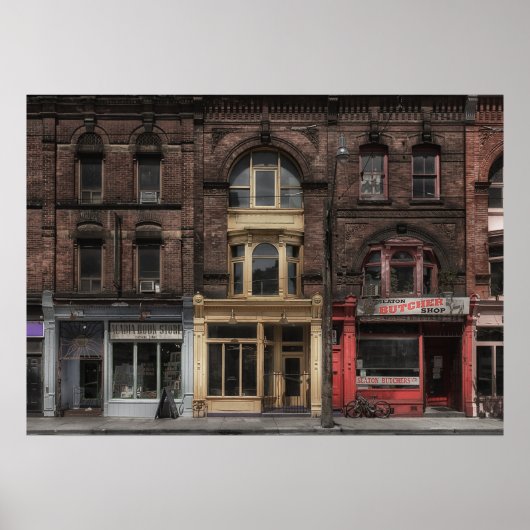 本・ビストロ・肉屋5色版 ポスター (正面)