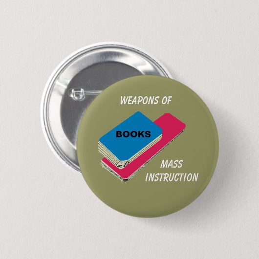 本-ボタン 缶バッジ (正面&裏面)