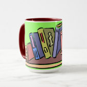 本 マグカップ (正面左)