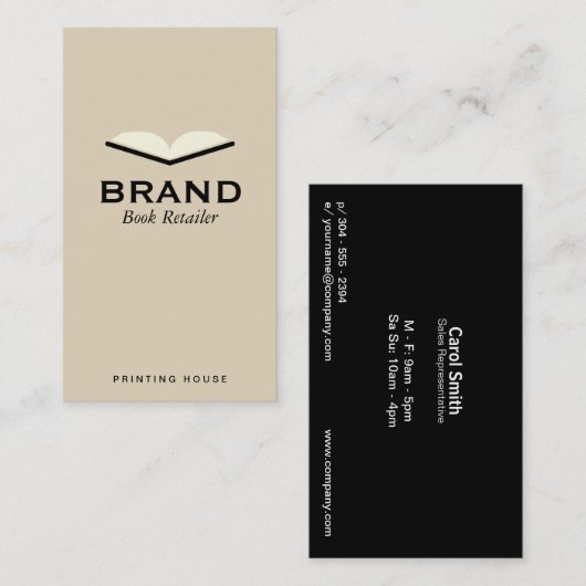 本 名刺 (正面/裏面)