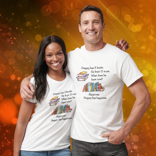 本=幸福、愛読 Tシャツ