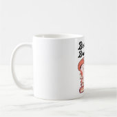 本 – 本は脳の食物 コーヒーマグカップ (左)
