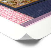 本，本屋，本好きの贈り物 ポスター (角)