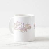 本、本! コーヒーマグカップ (正面左)
