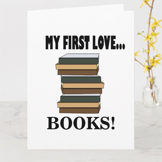 本　私の最初の愛 本 カード (黄色い花)