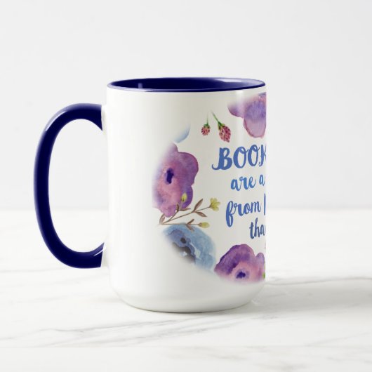 本、芸術、睡眠 マグカップ (左)