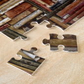 本，難しい ジグソーパズル (側面)