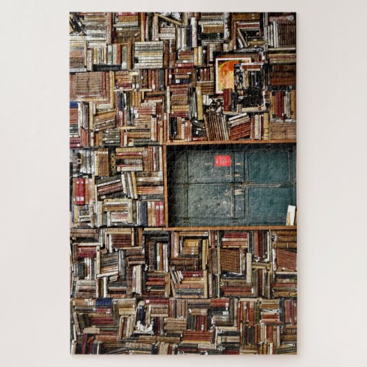 本，難しい ジグソーパズル (縦)