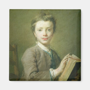 本、c.1740を持つ男の子 マグネット