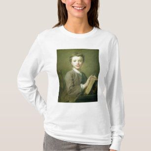 本、c.1740を持つ男の子 tシャツ