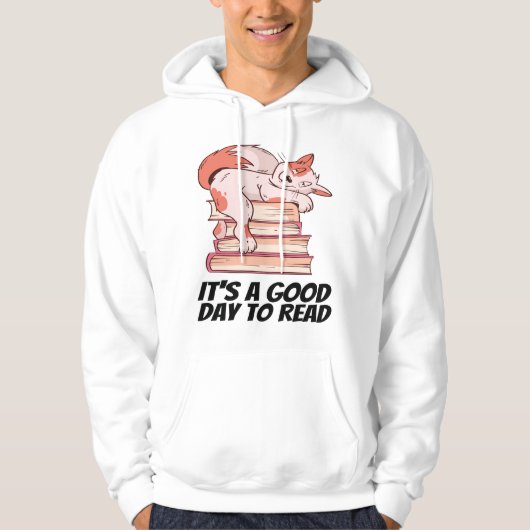 本 – It's Good Day To 読 A パーカ (正面)