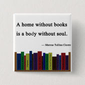 本Pinのない家 缶バッジ (正面)